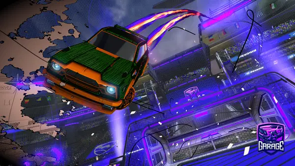 A Rocket League car design from superdogtwan