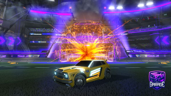 A Rocket League car design from BlossomedXD