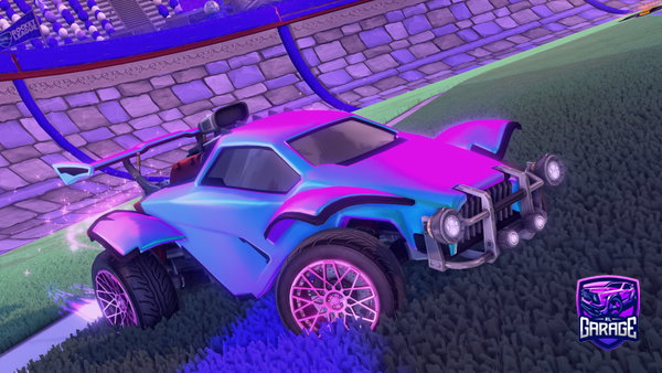 A Rocket League car design from Yakubxd