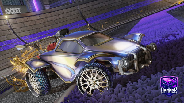 A Rocket League car design from oldangreg