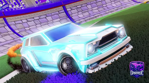 A Rocket League car design from Yaqeen106