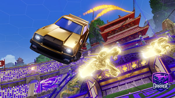 A Rocket League car design from SkywanH