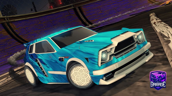 A Rocket League car design from refuise