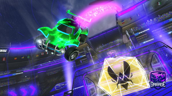 A Rocket League car design from max1975