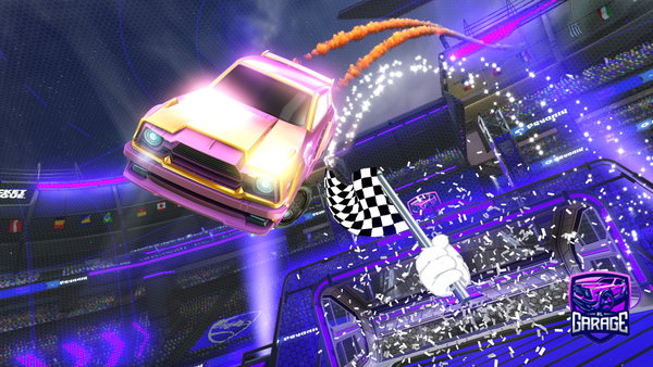 A Rocket League car design from robscorp
