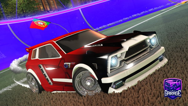 A Rocket League car design from RedLeafGOAT