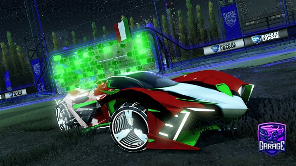 A Rocket League car design from avatarivan