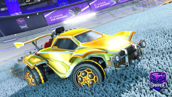 A Rocket League car design from M4T7y
