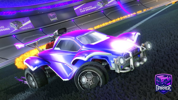 A Rocket League car design from MARCUS_VMN