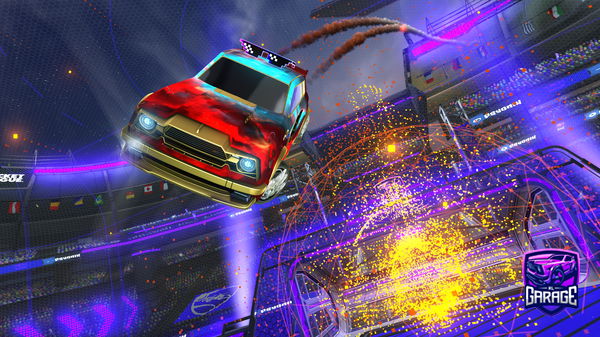 A Rocket League car design from rpavsbdu