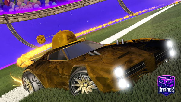 A Rocket League car design from AVIEagle