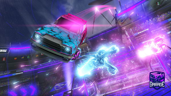 A Rocket League car design from Baiao1904