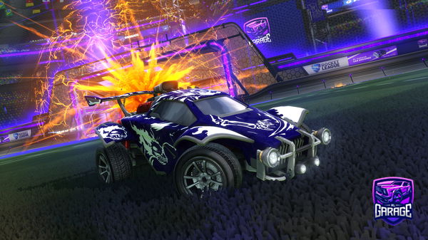 A Rocket League car design from CryptoxXD