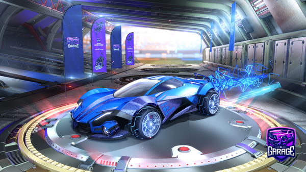 A Rocket League car design from Kirby5919
