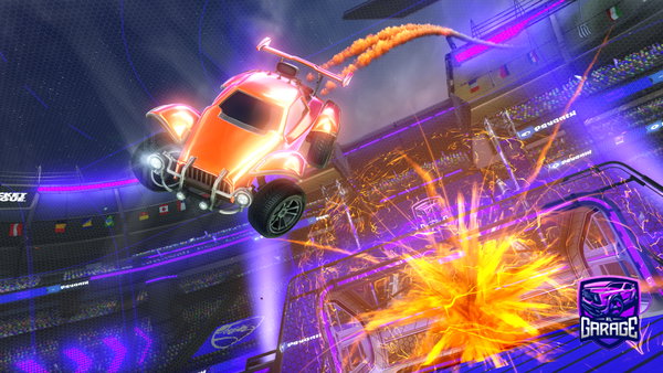 A Rocket League car design from Corbeaux635