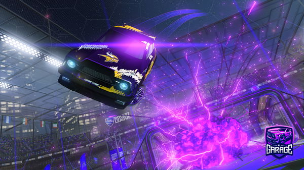 A Rocket League car design from Shark_alves