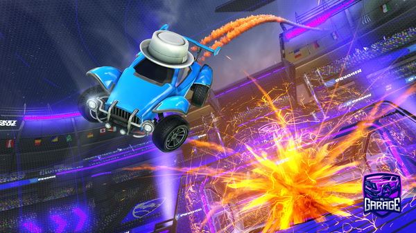 A Rocket League car design from Gamerlesss101