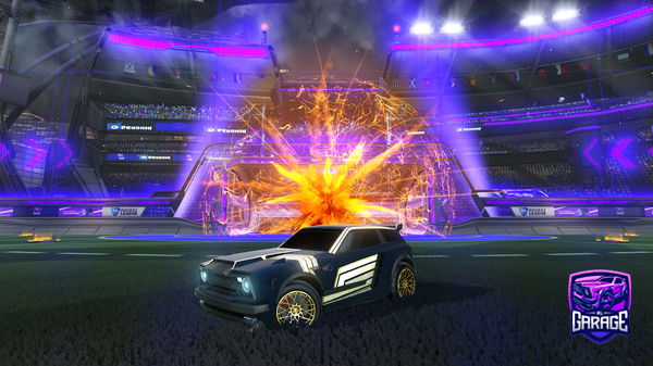 A Rocket League car design from Gamerlesss101