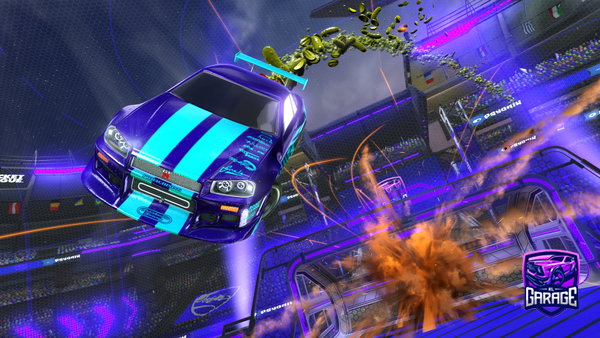 A Rocket League car design from faymace2