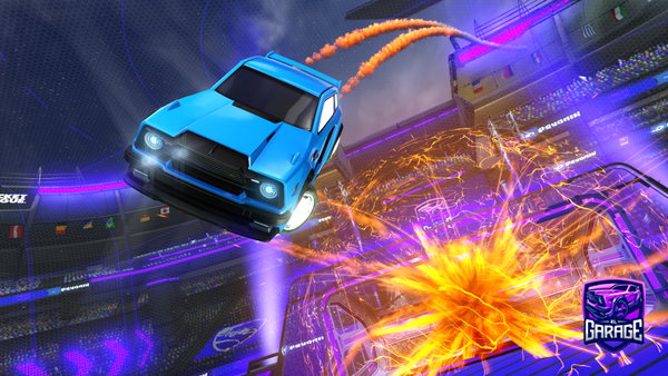 A Rocket League car design from StefaNNaNi