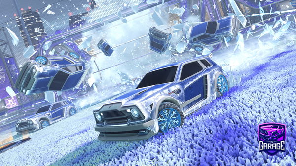A Rocket League car design from RAYEN_NEO