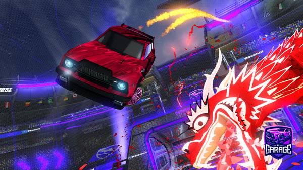 A Rocket League car design from Q2W2