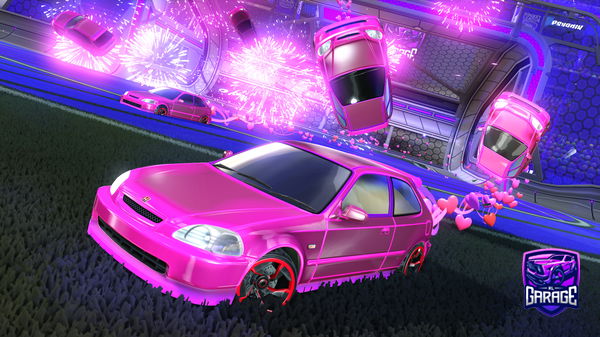 A Rocket League car design from TheHawkDiaz