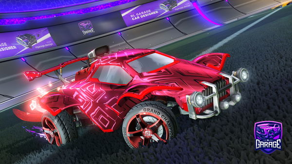 A Rocket League car design from FuNs_GuNs