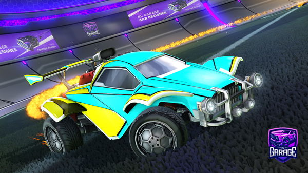 A Rocket League car design from RudolfTheRude