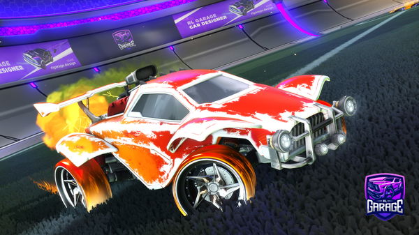 A Rocket League car design from RobotBoi0403