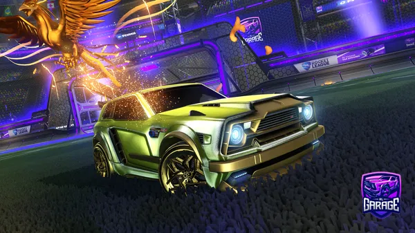 A Rocket League car design from Blackboostneededx