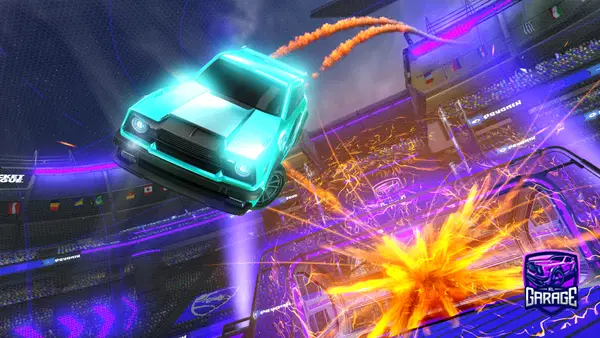 A Rocket League car design from Tommybspeed