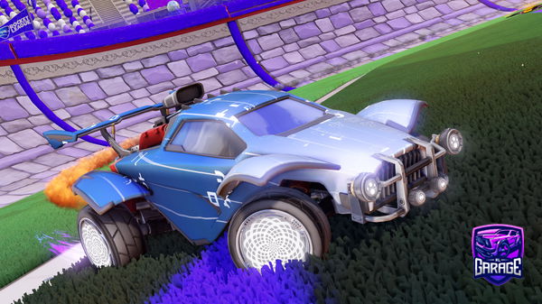 A Rocket League car design from prong