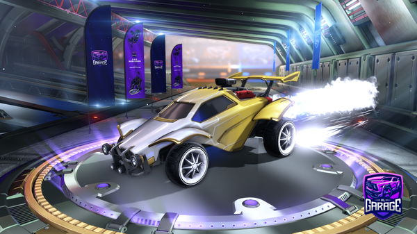 A Rocket League car design from FAZEKZ2