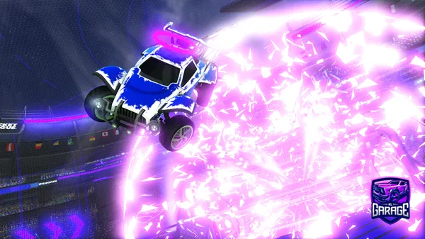 A Rocket League car design from TTV_Rhyan1011