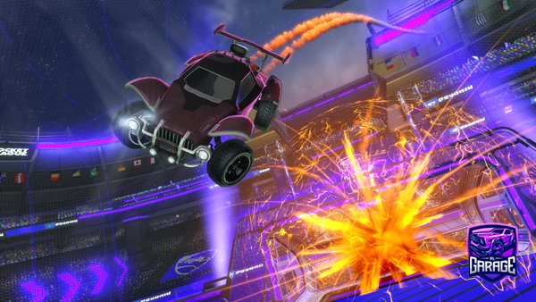 A Rocket League car design from clippedulol