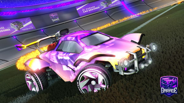 A Rocket League car design from T-rex90s_