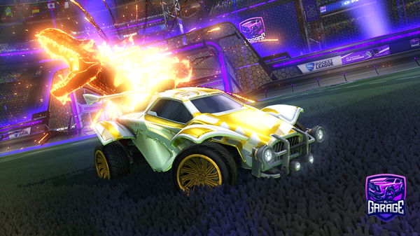 A Rocket League car design from i9Retro