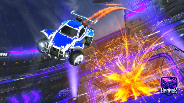 A Rocket League car design from SuperTitan702