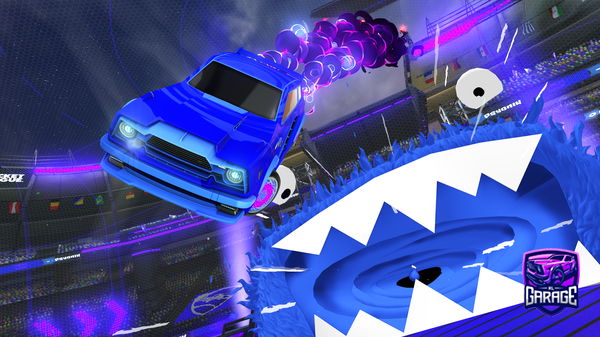 A Rocket League car design from DinosaurDude11