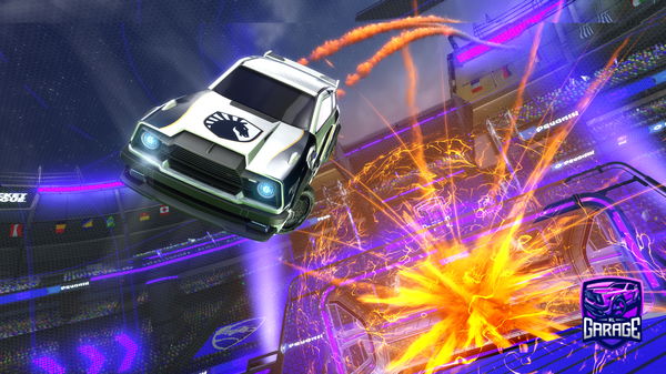 A Rocket League car design from Reezy-