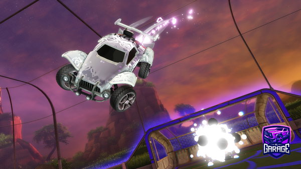 A Rocket League car design from Ntr0