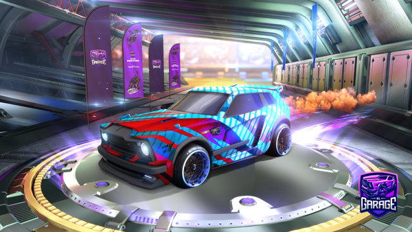 A Rocket League car design from nightblade_16