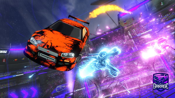 A Rocket League car design from creatorcamalleyesonme