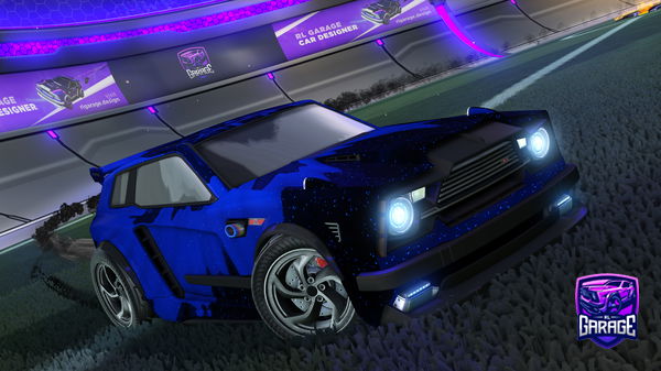 A Rocket League car design from AvtoVAZ