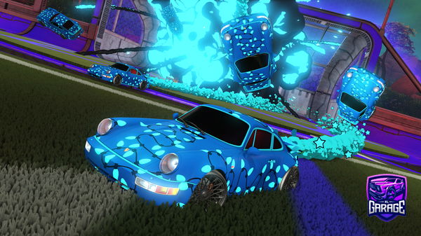 A Rocket League car design from fakin_kiska