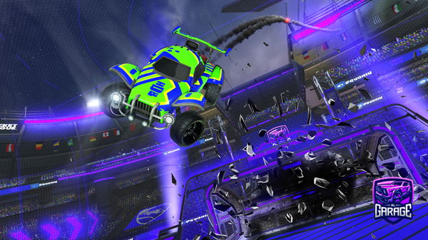 A Rocket League car design from TPG_PAPII