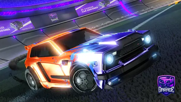 A Rocket League car design from CX0PER