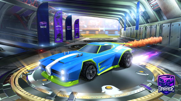 A Rocket League car design from Preslav14