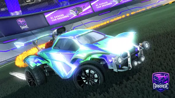 A Rocket League car design from KapowGD